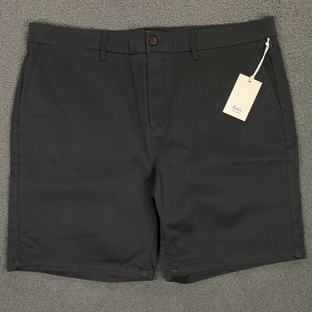 Katin Cove Short Mens size 40 Slim Fit Black Chino Beach Surf Skate NWT